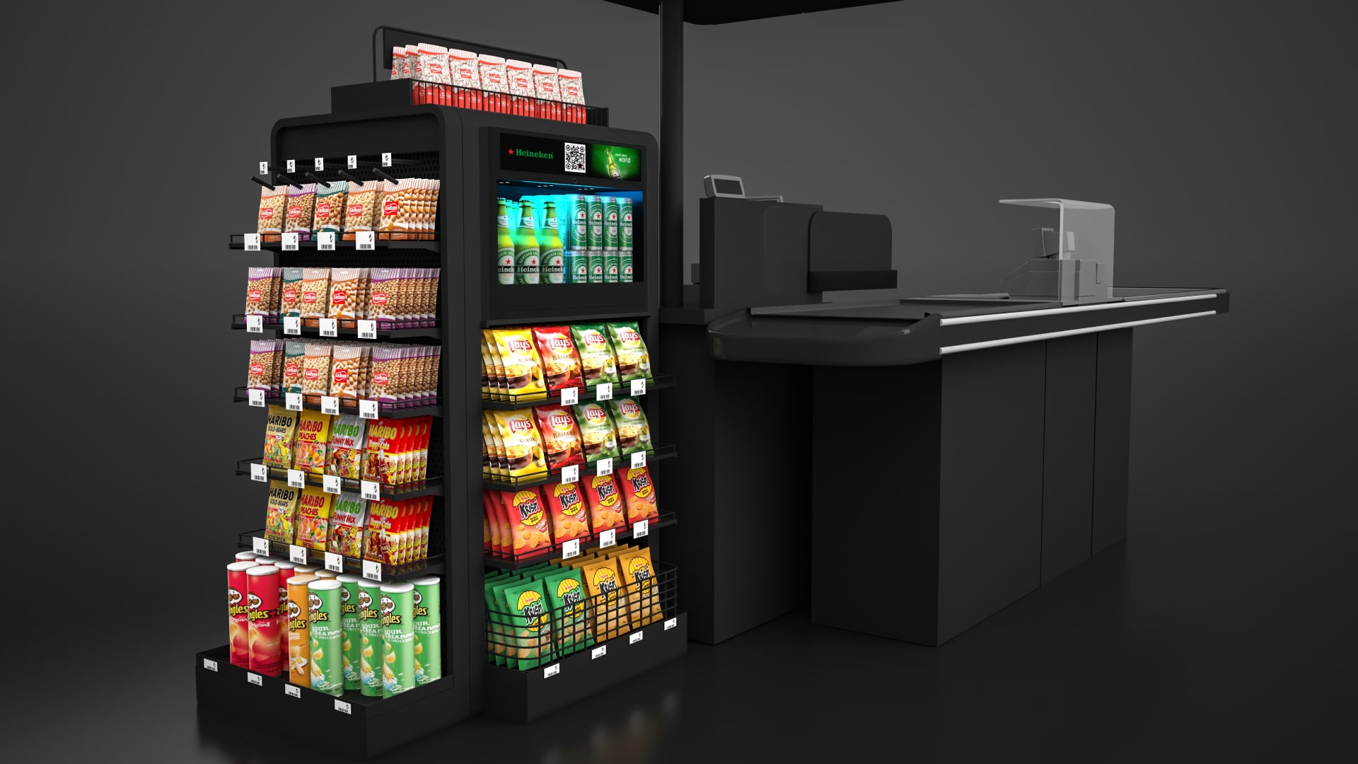 Modern Account - Cashier Display Counter