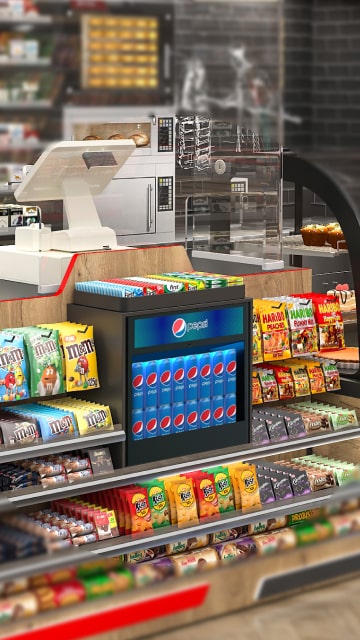 Key Account - Cashier Shelf 