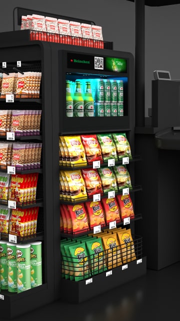 Modern Account - Cashier Display Counter